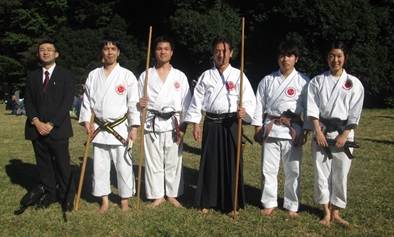Demonstration at Meiji Shrine02