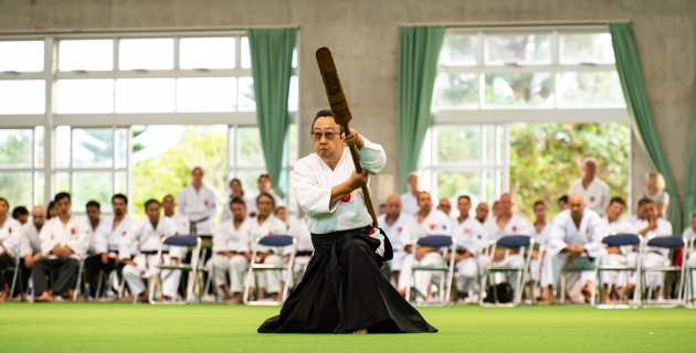 Ryukyu kobujutsu Demonstration photo 01